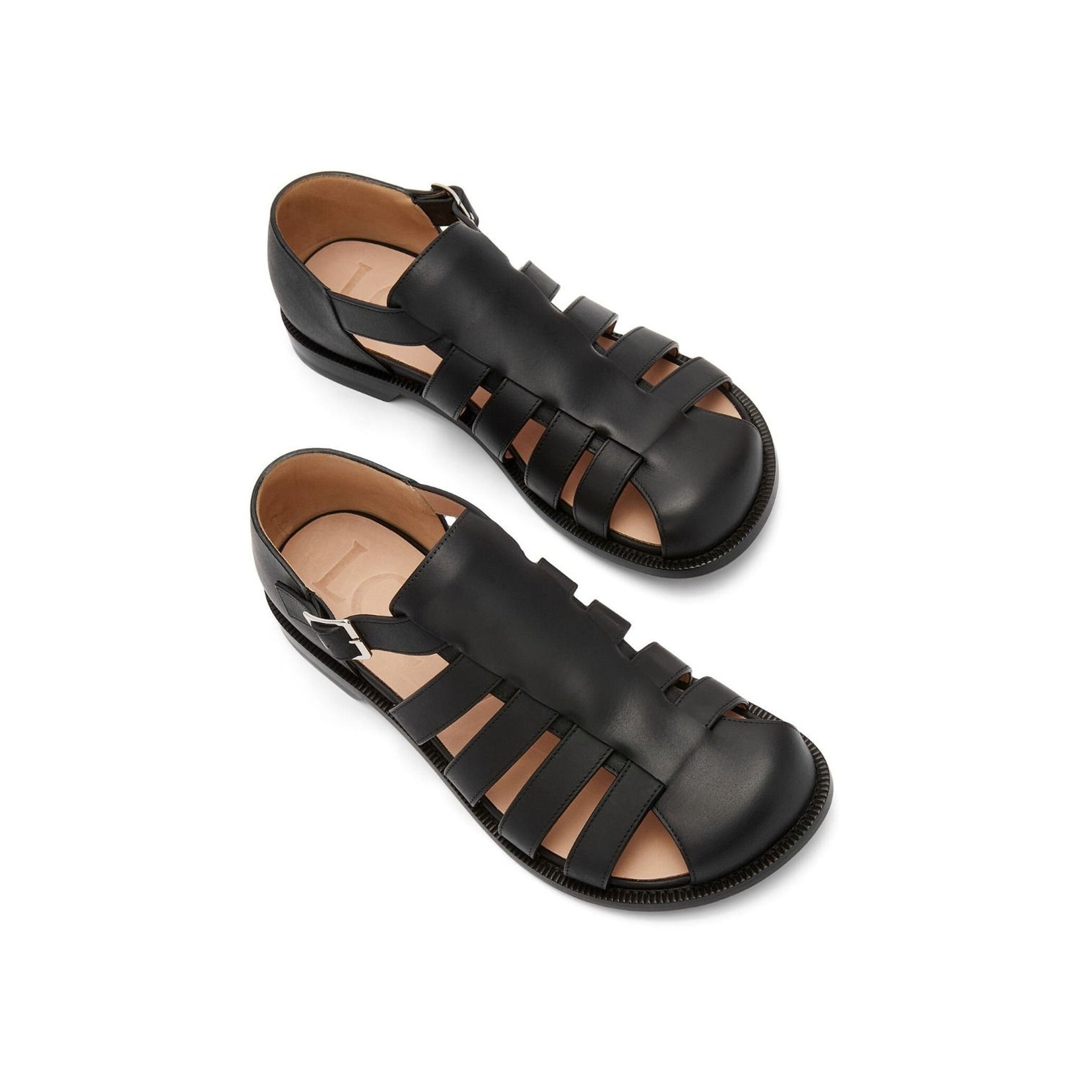 Loewe Campo Leather Sandals - Banlieue91 -