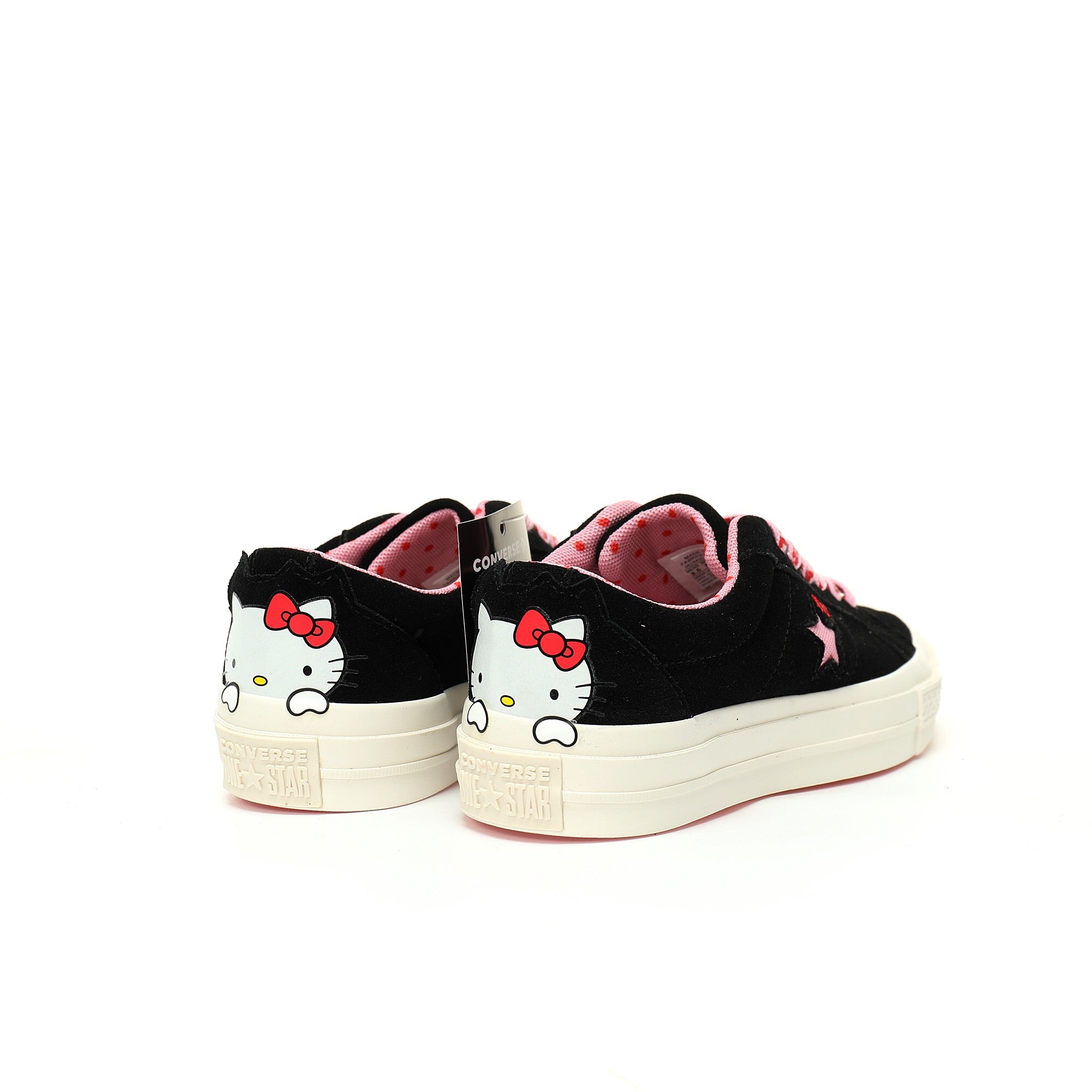 Hello Kitty x Converse One Star Suede Low "Black Pink" - Banlieue91