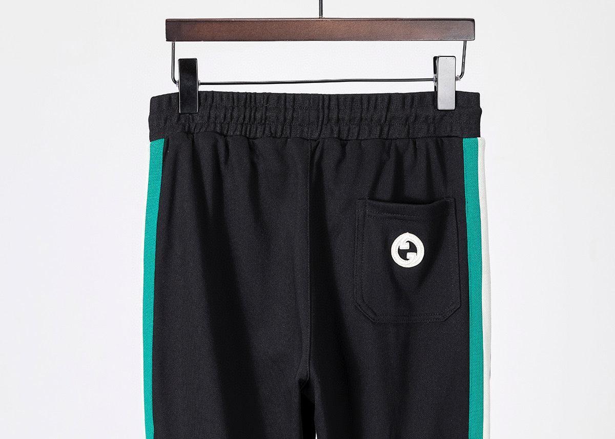 Gucci Long Pant 'Black/Green/White' - Banlieue91