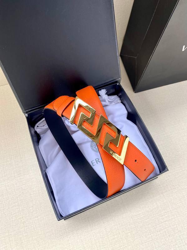Versace Medusa Belt 'Brown' - Banlieue91