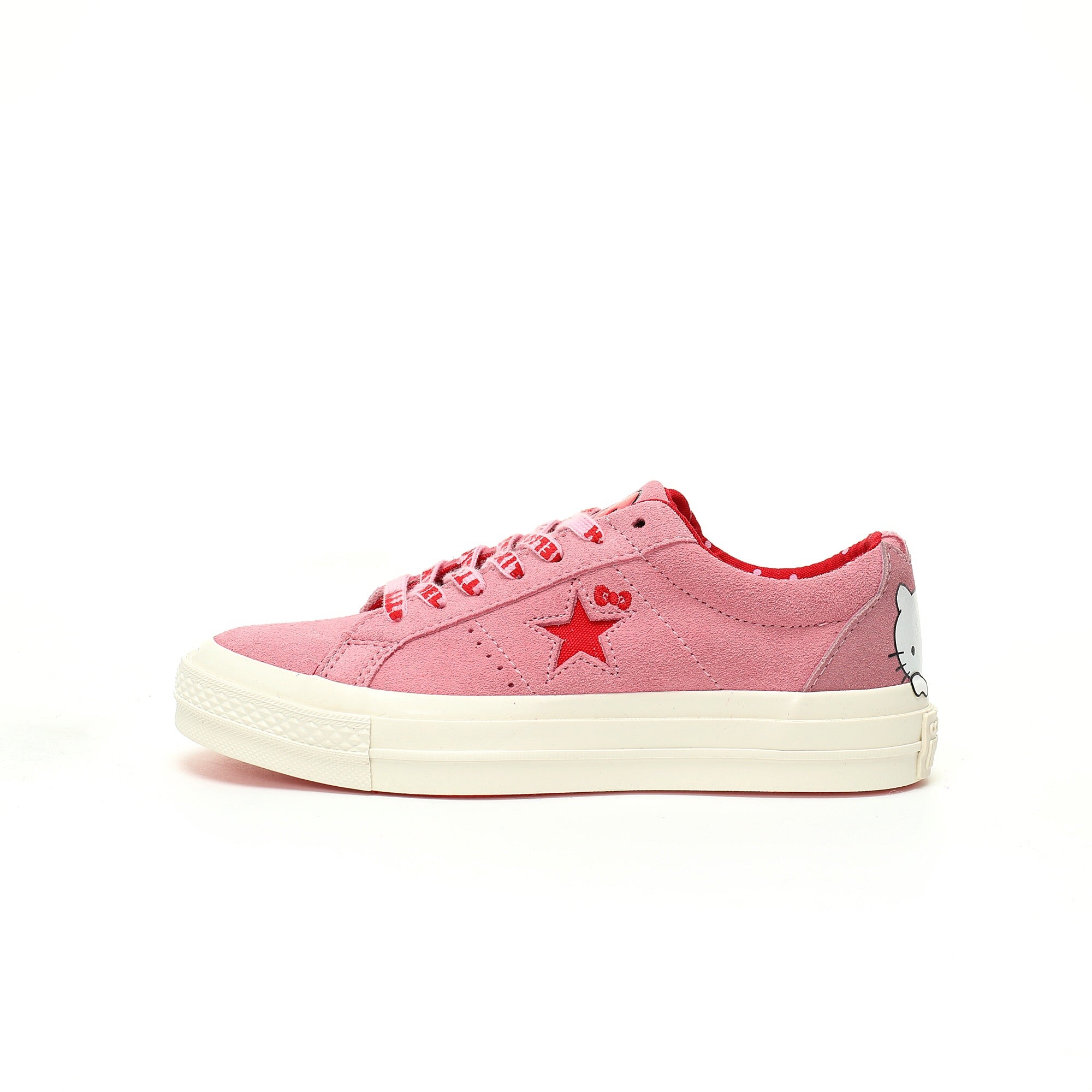 Hello Kitty x Converse One Star Suede Low "Prism Pink" - Banlieue91