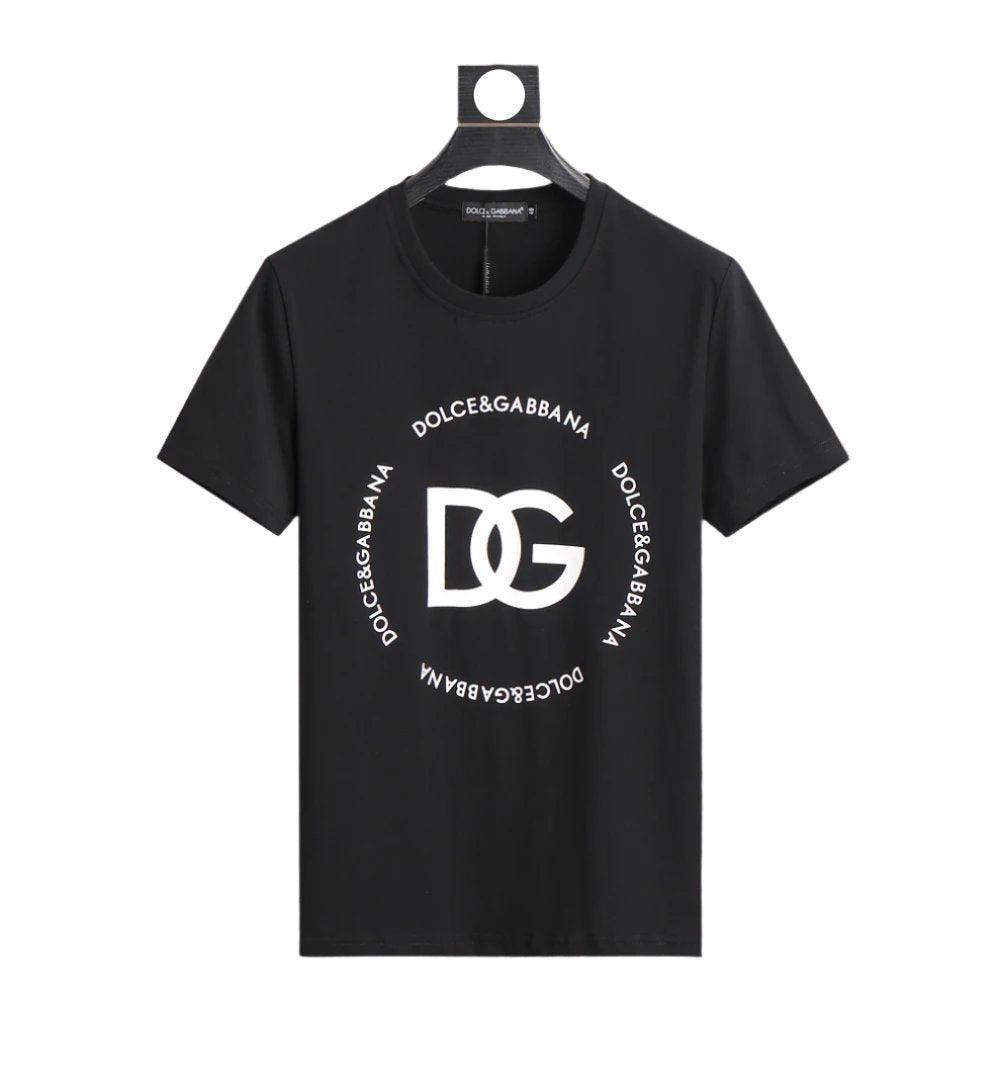 Dolce & Gabbana T-Shirt Without Collar 'Black & White' - Banlieue91