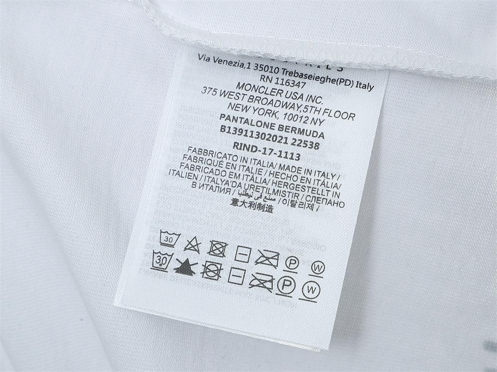 Moncler T-Shirt Without Collar 'White' - Banlieue91