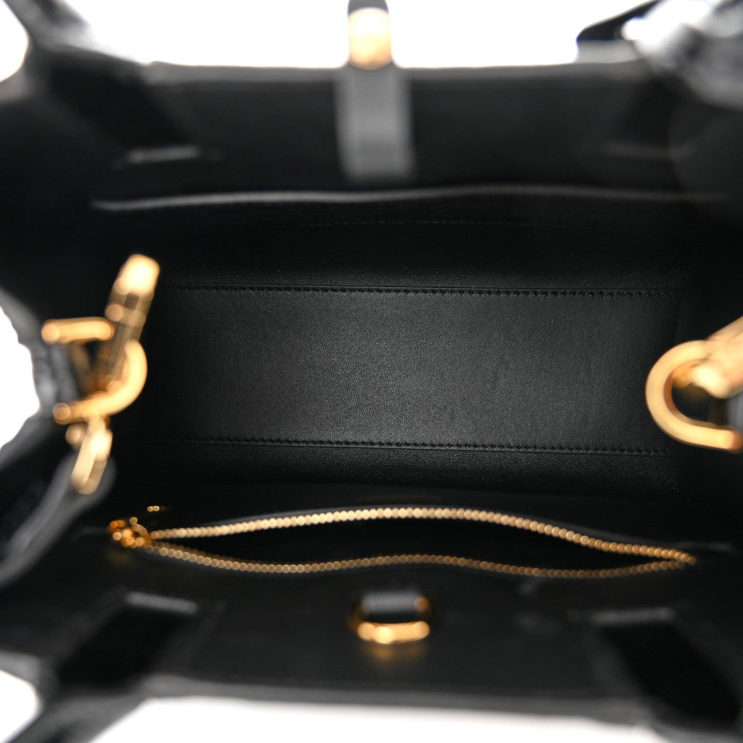 Burberry Crocodile Embossed Calfskin Mini Frances Tote - Banlieue91