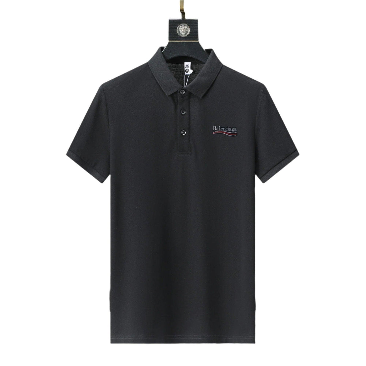 Balenciaga Balck T-Shirt With Collar | Banlieue91