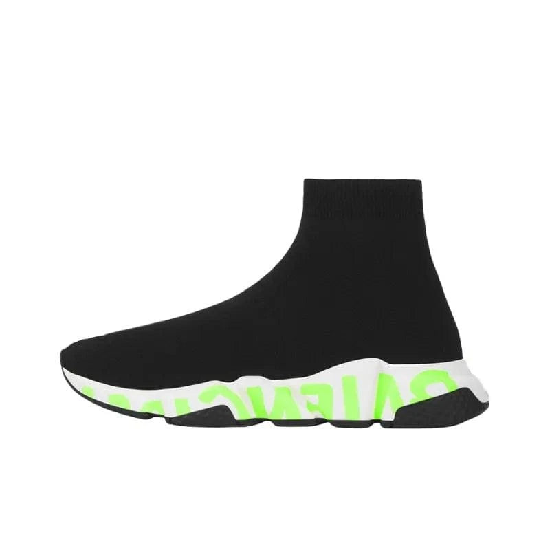 Balenciaga Graffiti Speed Black Fluo Green | Banlieue91