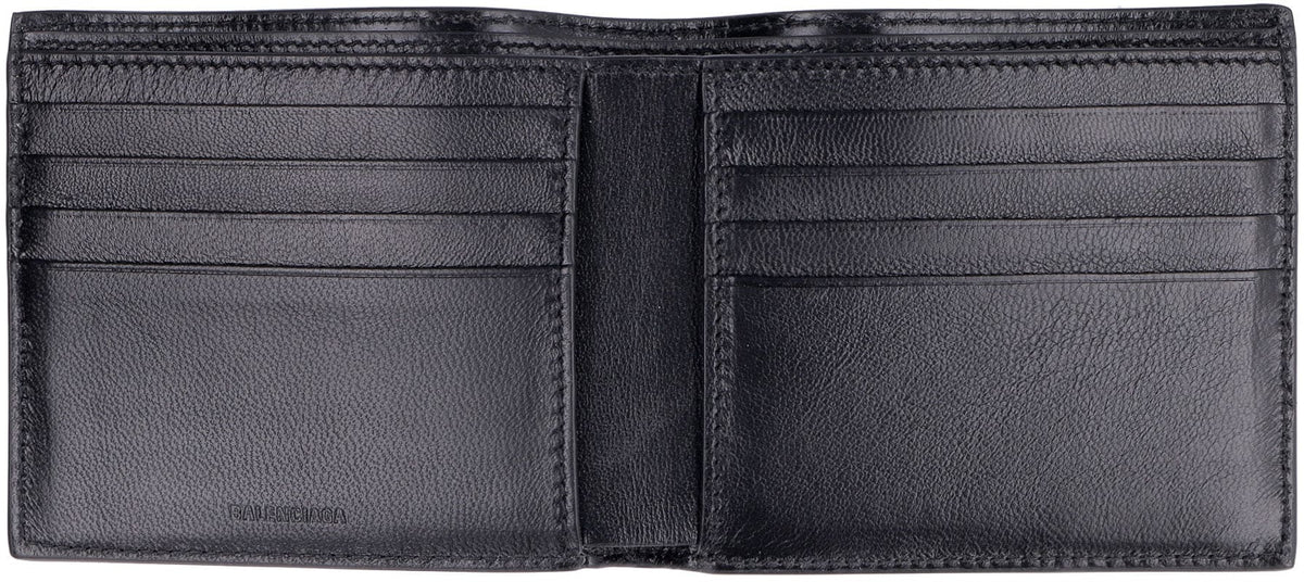 BALENCIAGA Mini Cash Square Folded Wallet - FW25 | Banlieue91