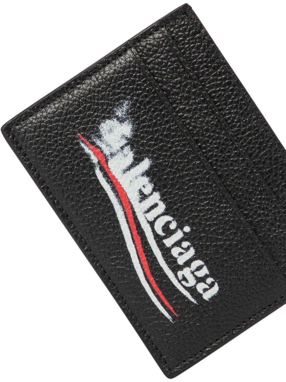BALENCIAGA Mini Leather Credit Card Case | Banlieue91