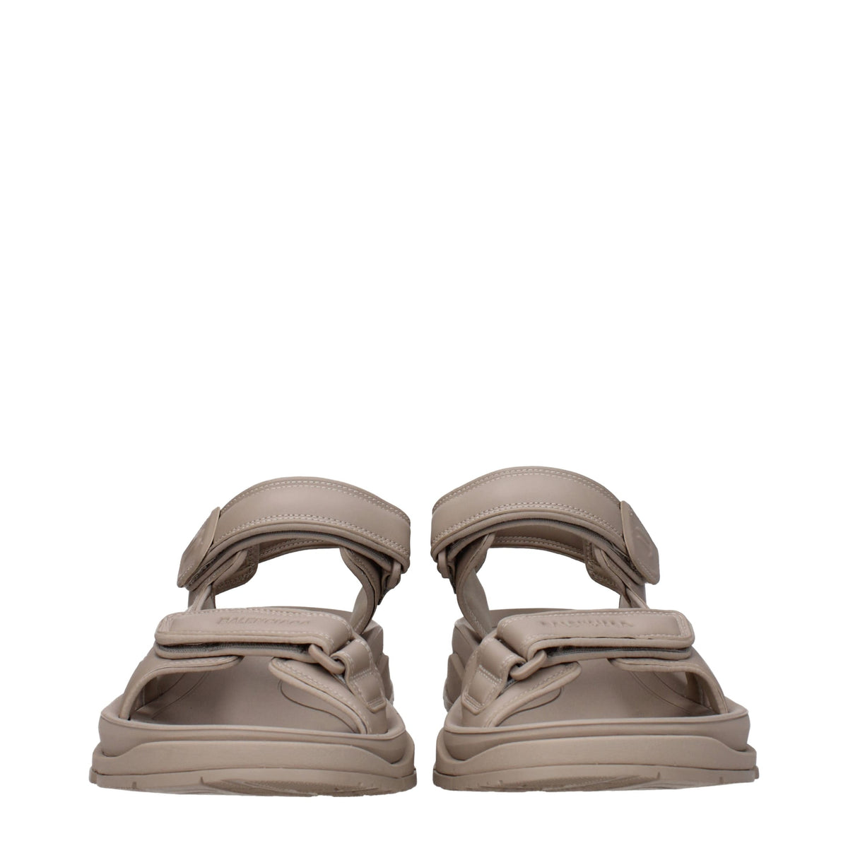 Balenciaga Sandali Tourist Uomo Pelle Beige/Talpa | Banlieue91
