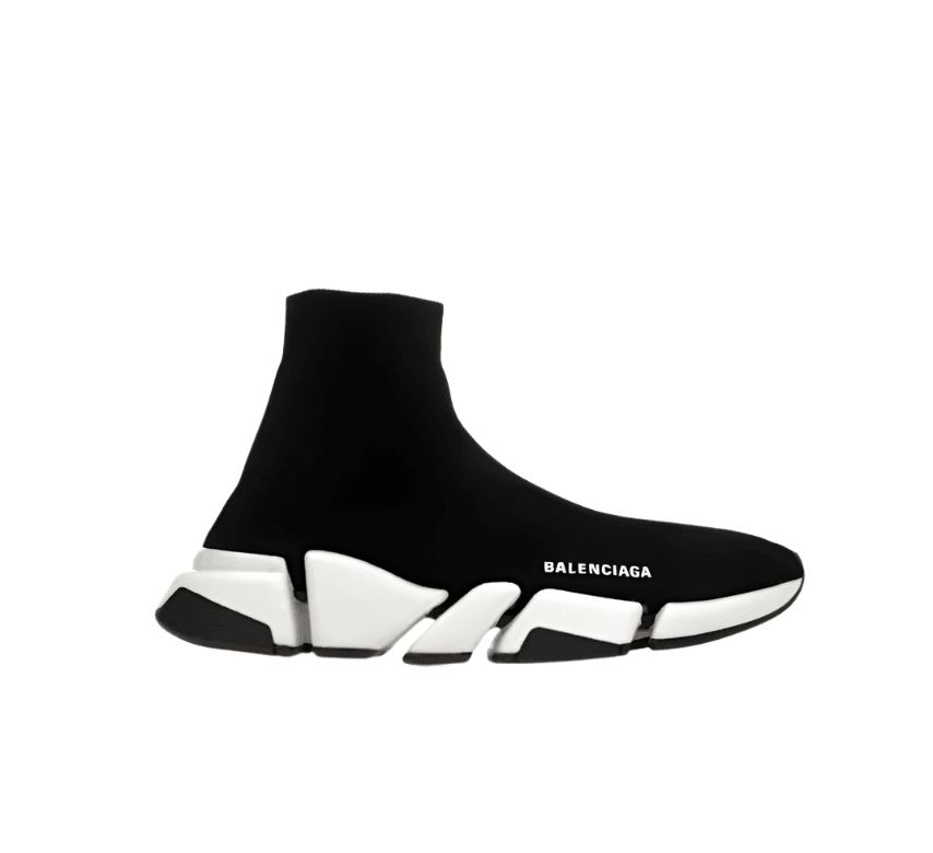 Balenciaga Speed 2.0 Black White | Banlieue91