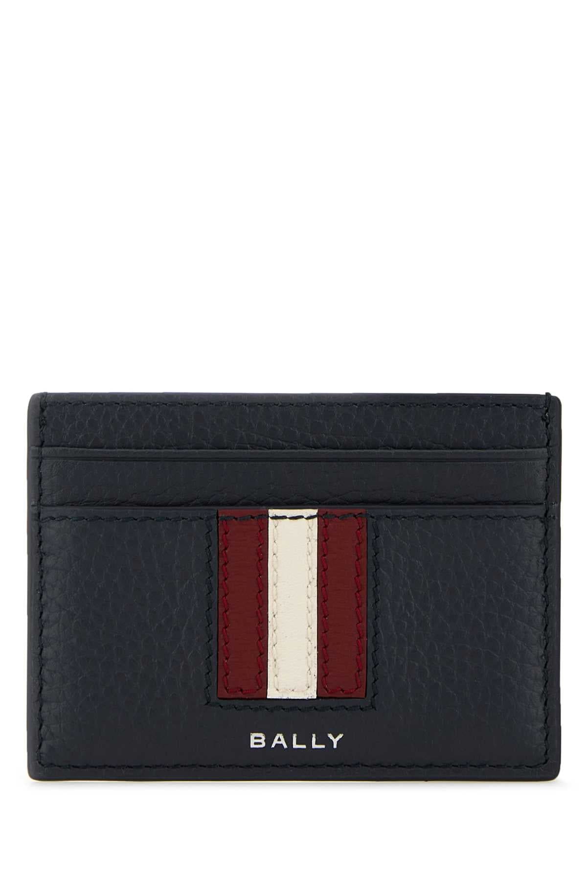BALLY Mini Leather Card Holder for Men | Banlieue91