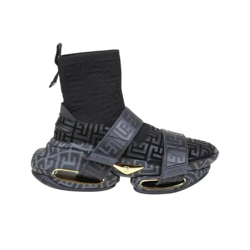 BALMAIN B Bold High 'Black Monogram' | Banlieue91