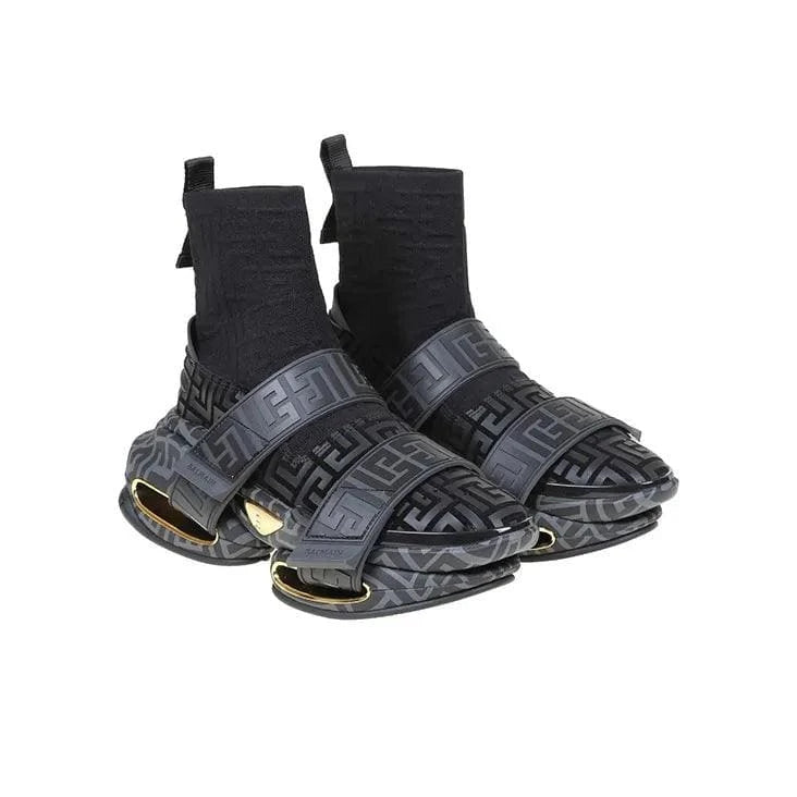 BALMAIN B Bold High 'Black Monogram' | Banlieue91