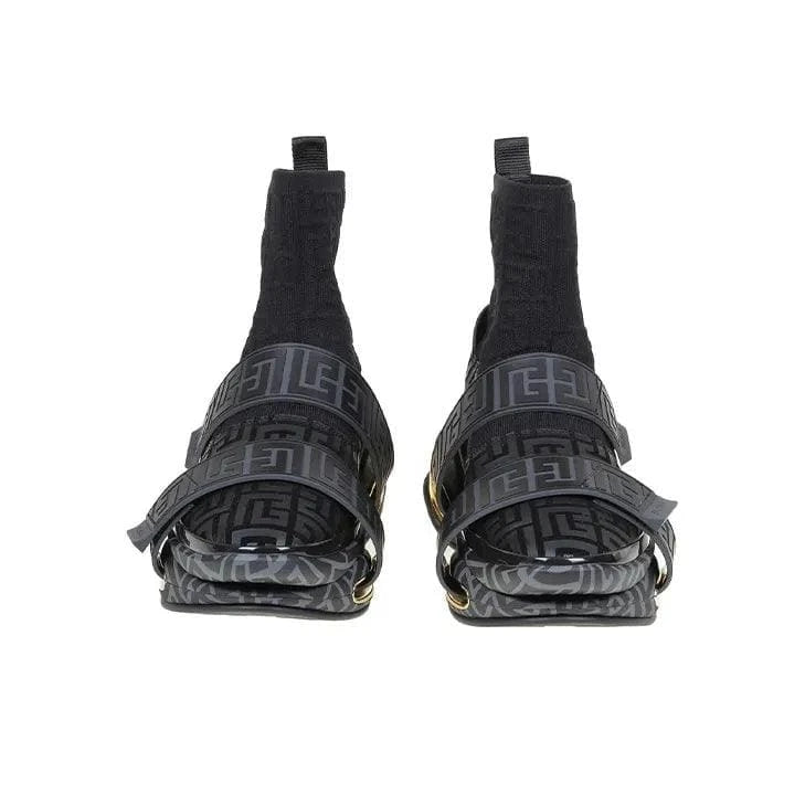 BALMAIN B Bold High 'Black Monogram' | Banlieue91