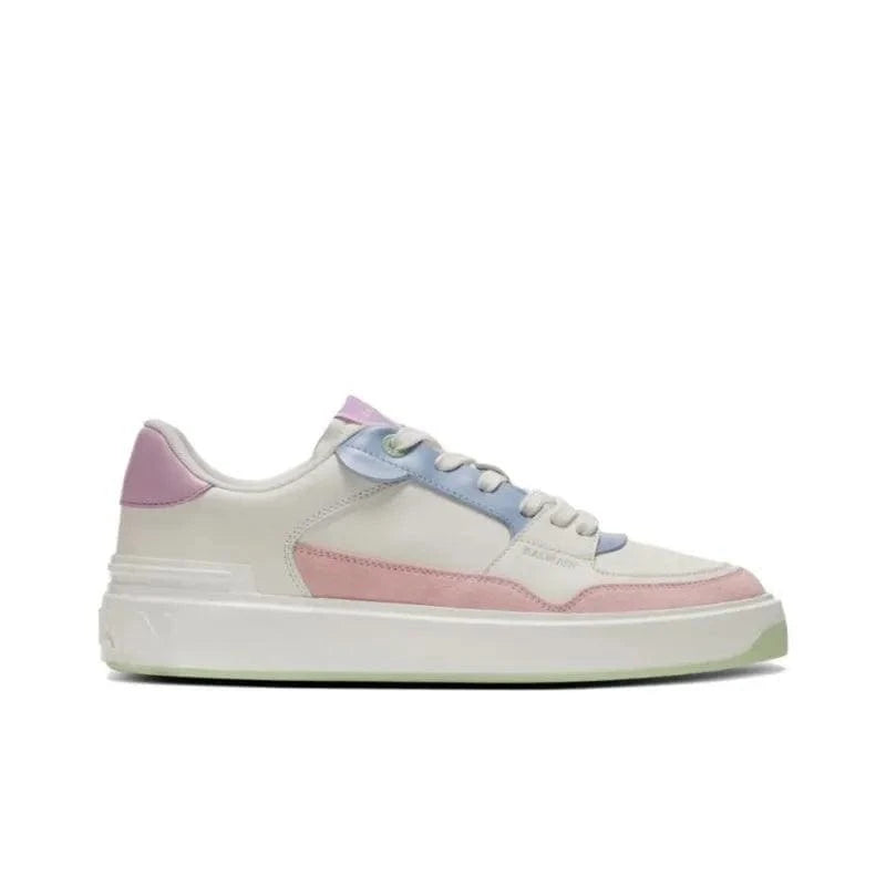 BALMAIN B-Court Flip Leather Sneakers | Banlieue91