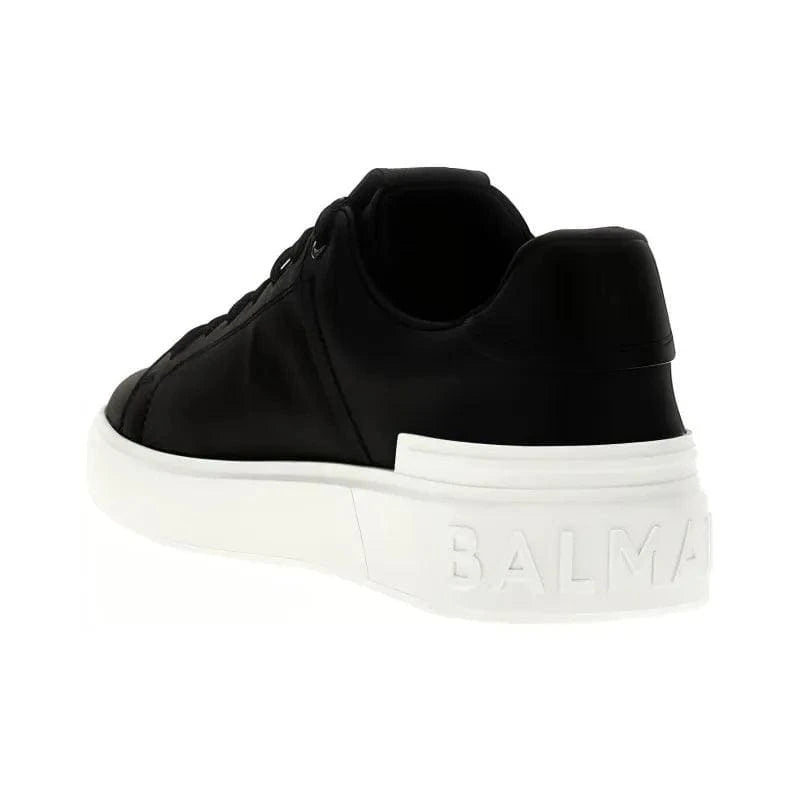 BALMAIN B Court Low-Top Sneakers 'Black' | Banlieue91