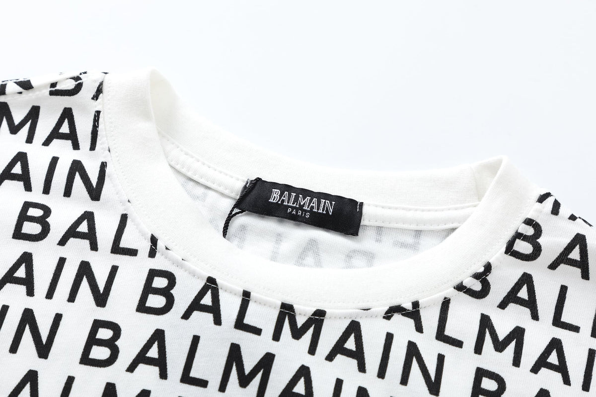 BALMAIN Logo Print T-shirt | Banlieue91