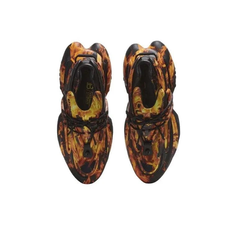 BALMAIN Unicorn Low 'Fire print' | Banlieue91