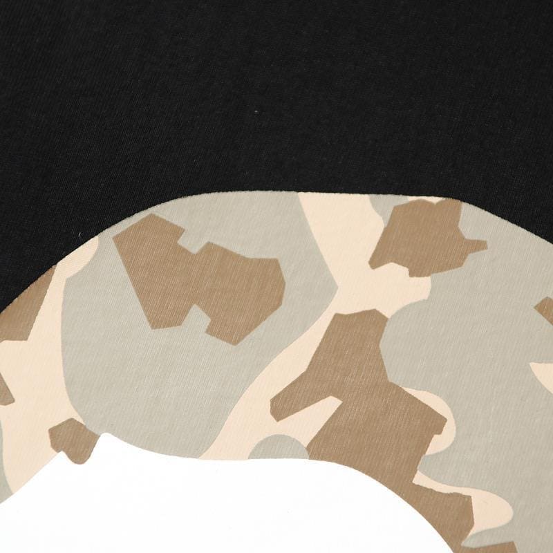 BATHING APE MEN T-SHIRT BAPE X HOT WHEELS APE HEAD TEE Black T-Shirt | Banlieue91
