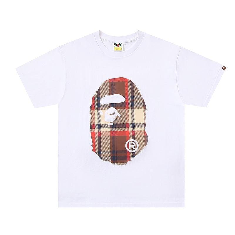 Bathing Ape White T-Shirt without Collar | Banlieue91