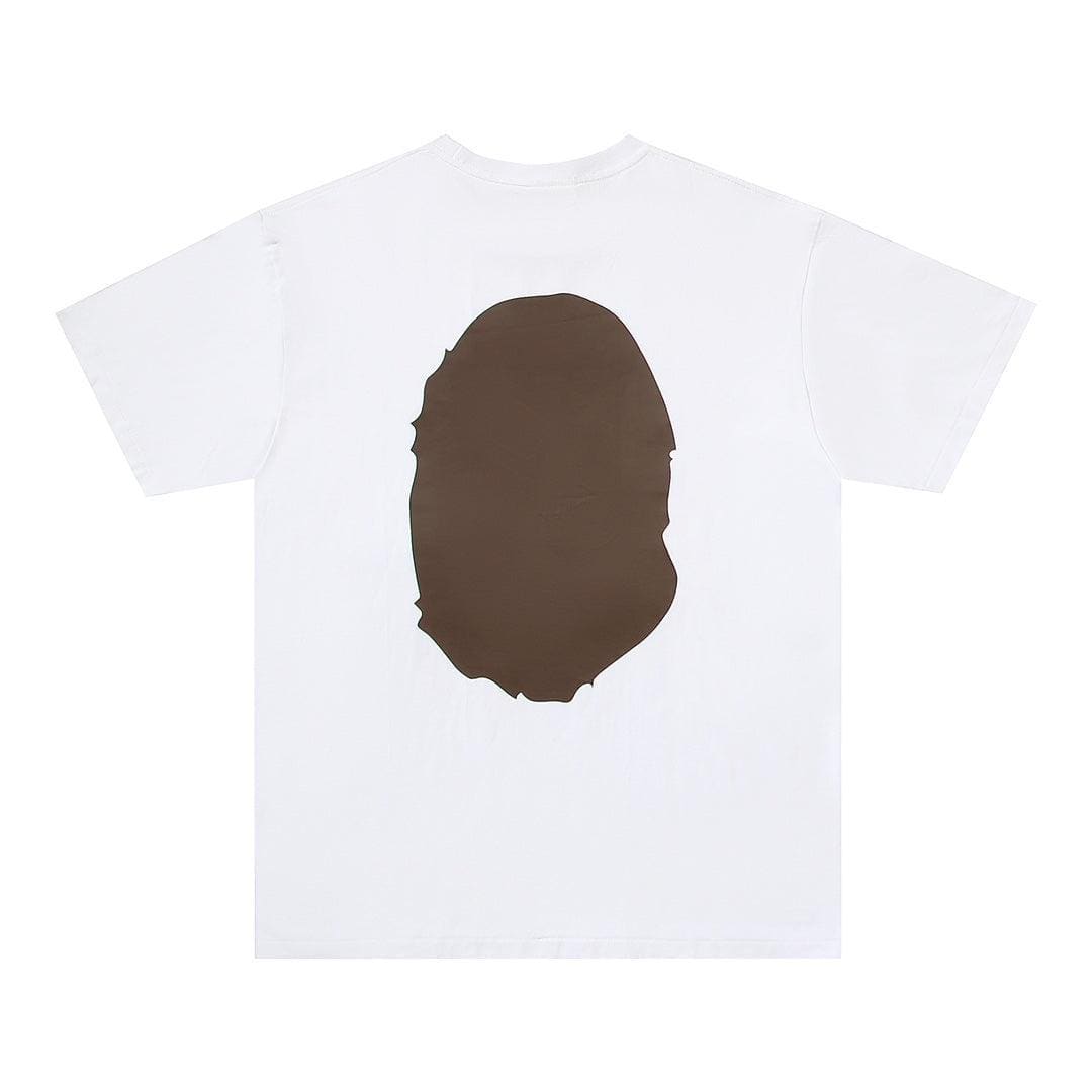 Bathing Ape White T-Shirt without Collar | Banlieue91