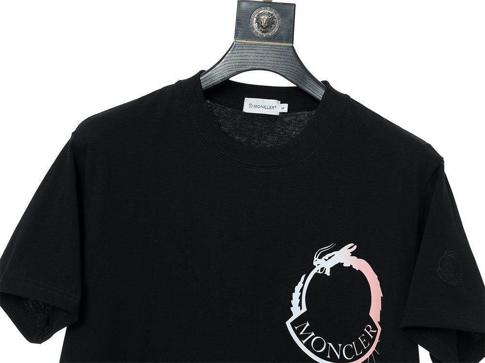 Moncler T-Shirt Without Collar 'Black' - Banlieue91