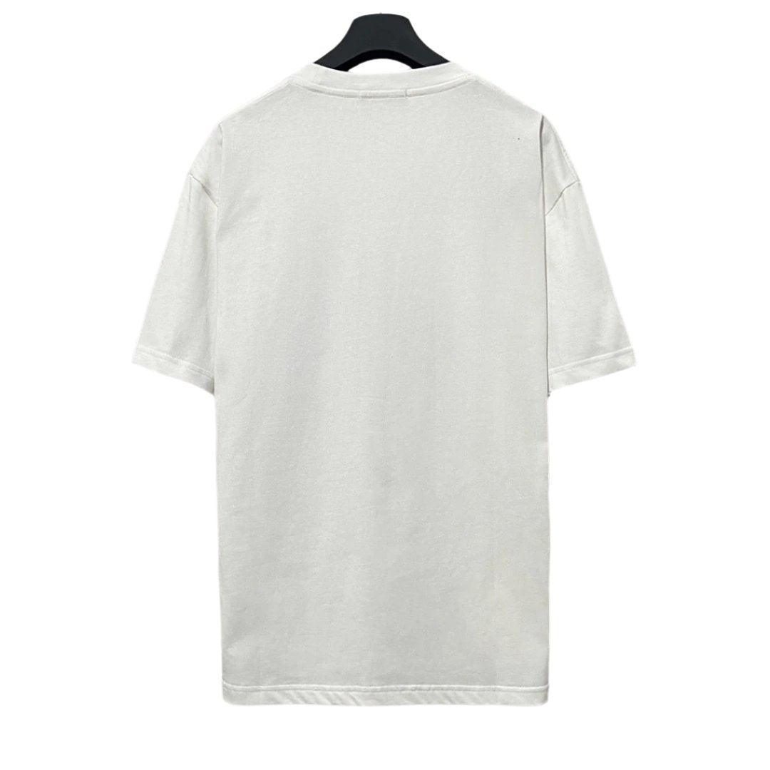 Balenciaga Cream T-Shirt Without Collar - Banlieue91