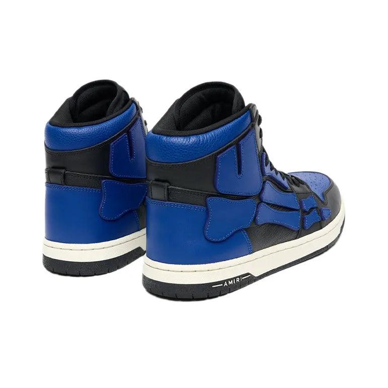 AMIRI Skel Panelled High Top Blue Black - Banlieue91 -