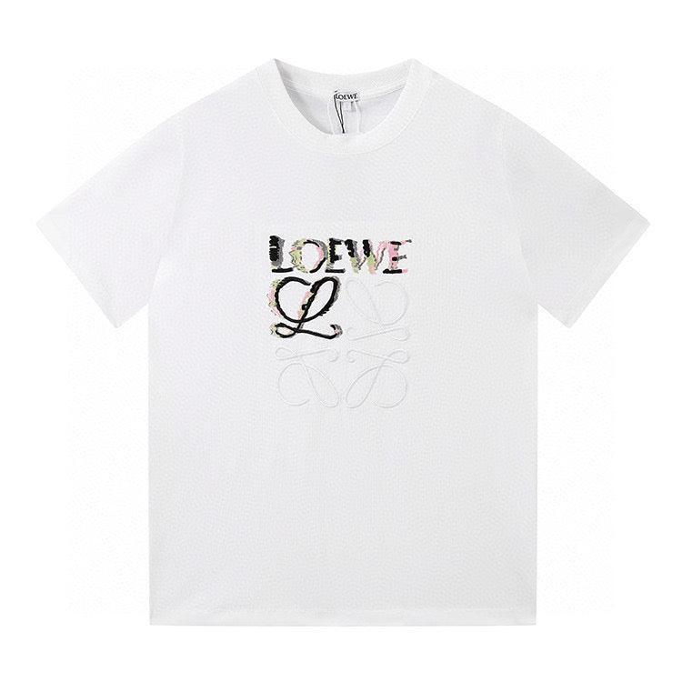 Loewe T-Shirt Without Collar 'White' - Banlieue91