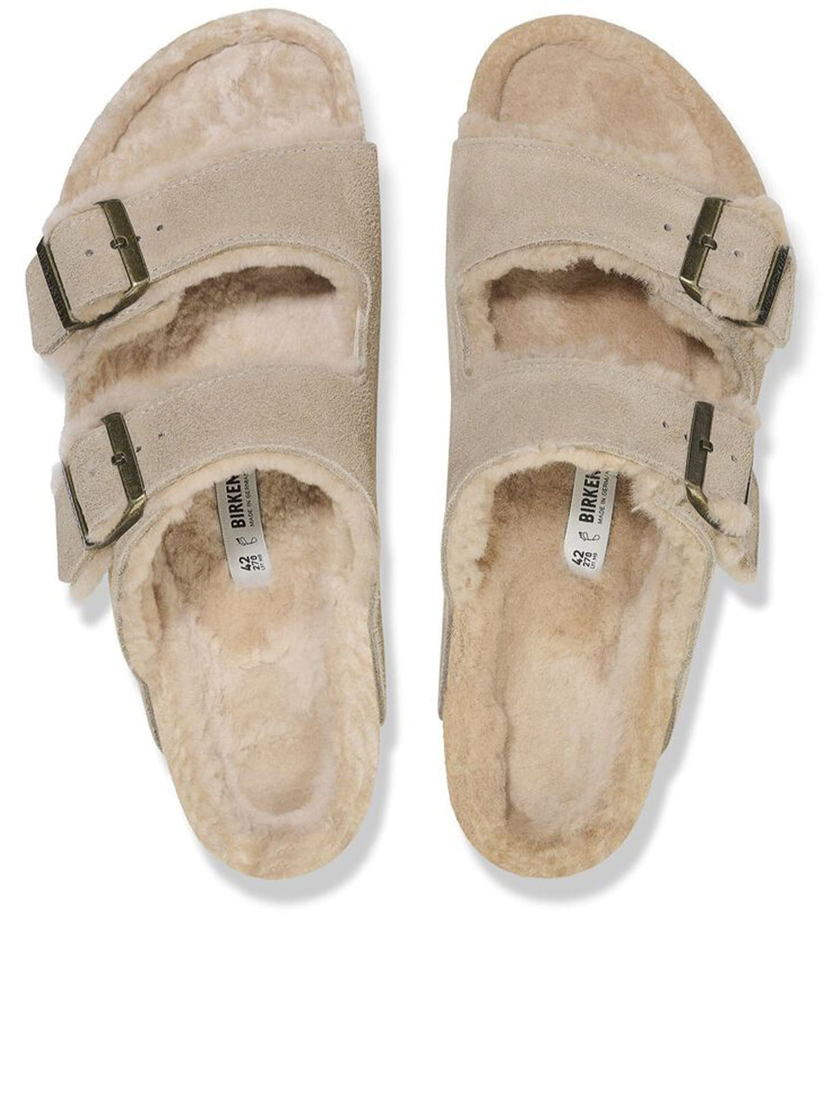 Birkenstock Arizona Pelliccia Di Agnello | Banlieue91