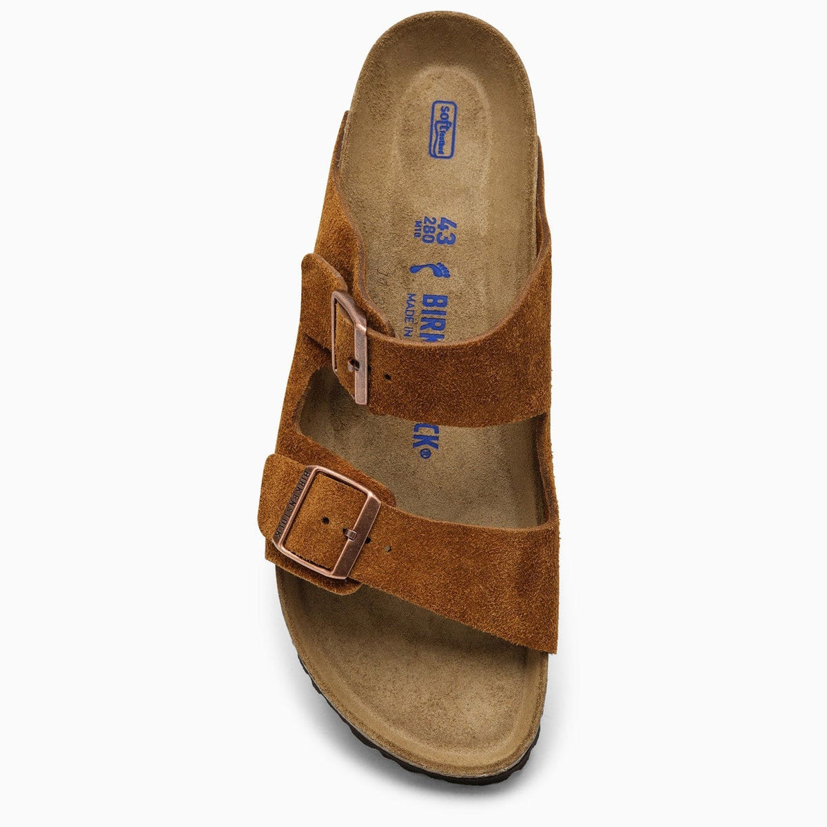 Birkenstock Mink Suede Arizona Slide | Banlieue91