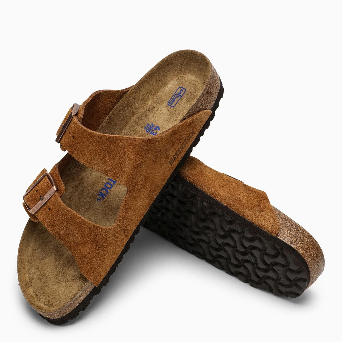 Birkenstock Mink Super Birki Slippers In Suede | Banlieue91