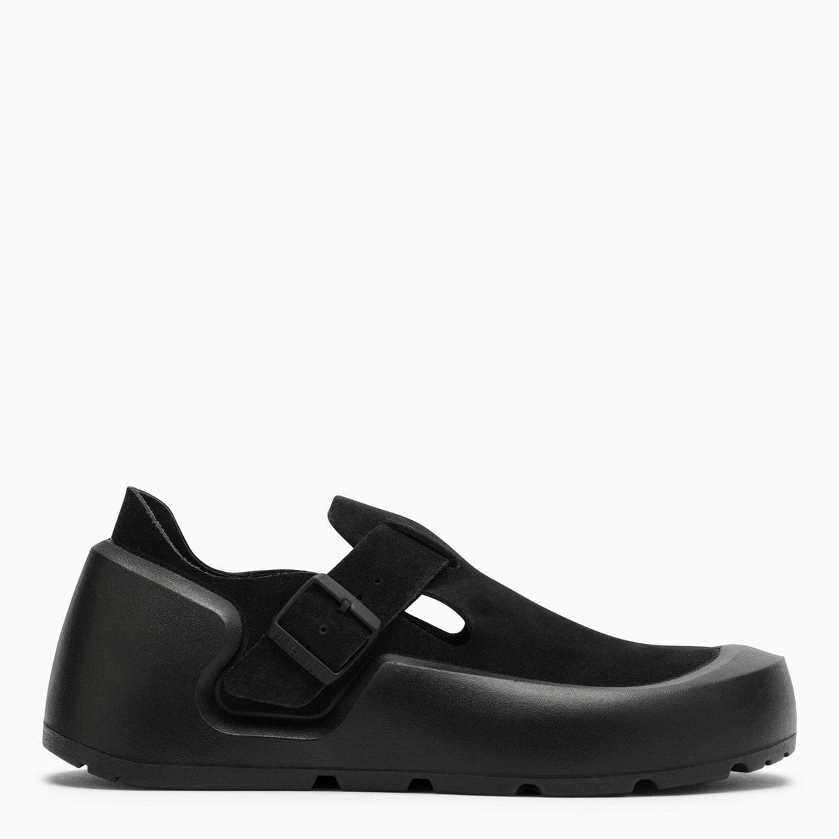 Birkenstock Reykjavik Black Nubuck Leather Shoe | Banlieue91