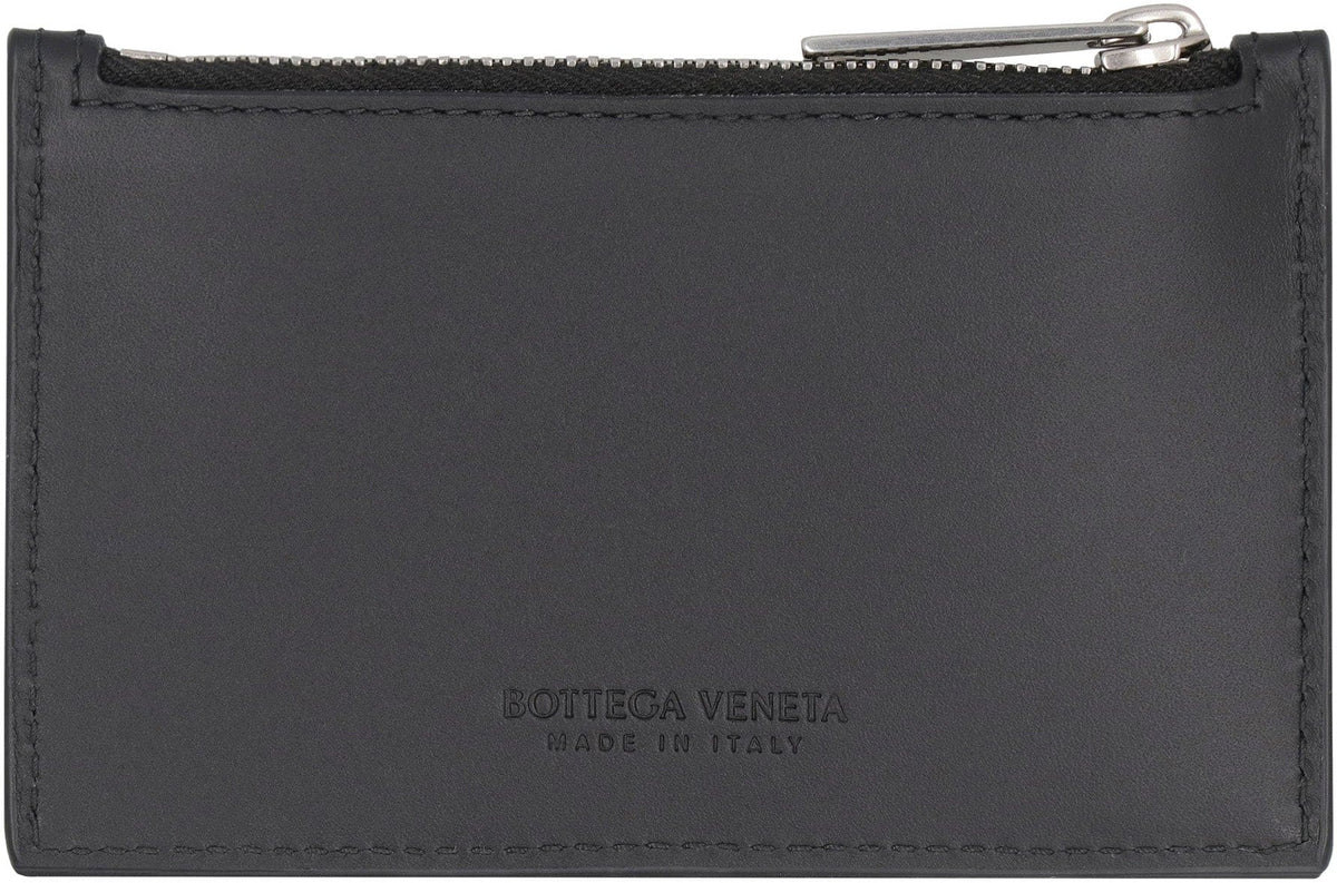 BOTTEGA VENETA Intrecciato Mini Leather Card Holder | Banlieue91