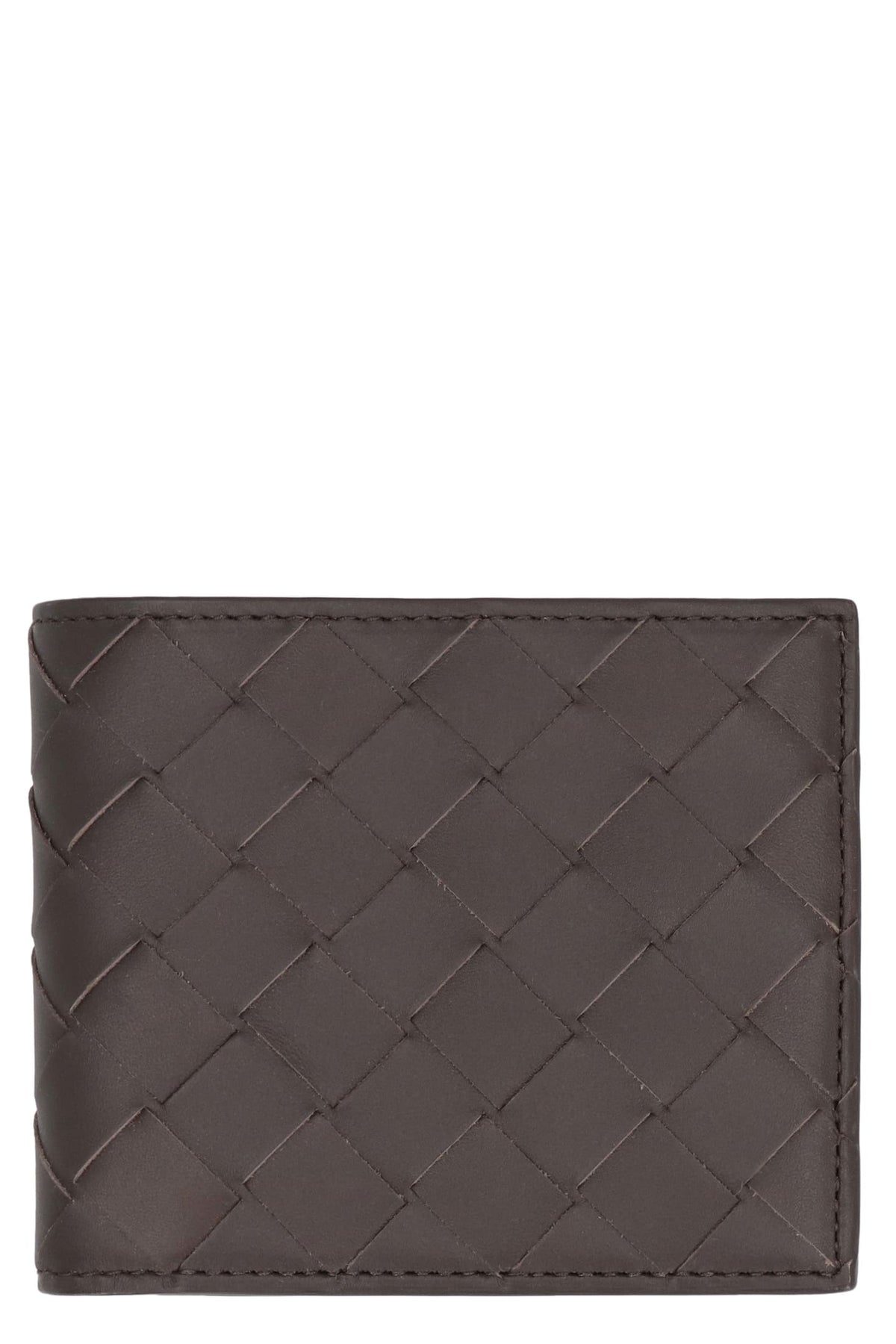 BOTTEGA VENETA Mini Bi-Fold Wallet in Leather - SS25 | Banlieue91