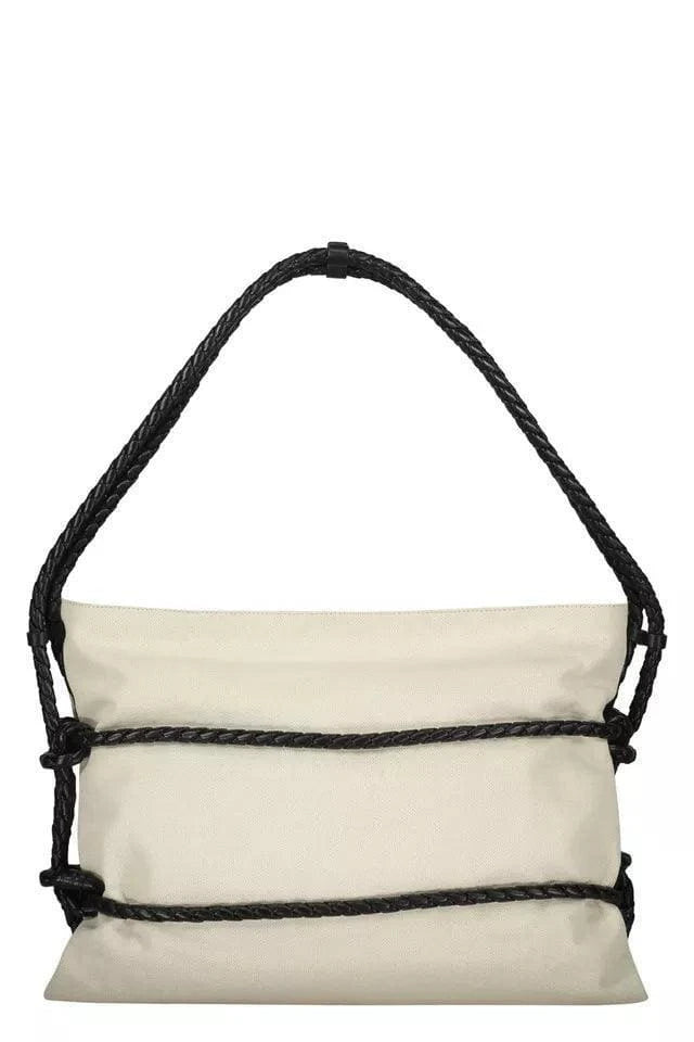 Bottega Veneta Quadronno canvas shoulder bag | Banlieue91