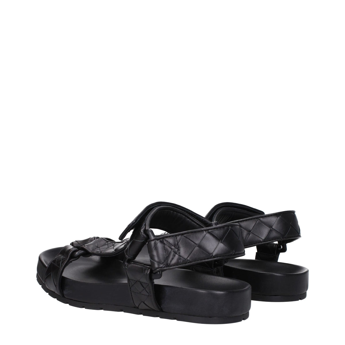 Bottega Veneta Sandali Uomo Pelle Nero | Banlieue91