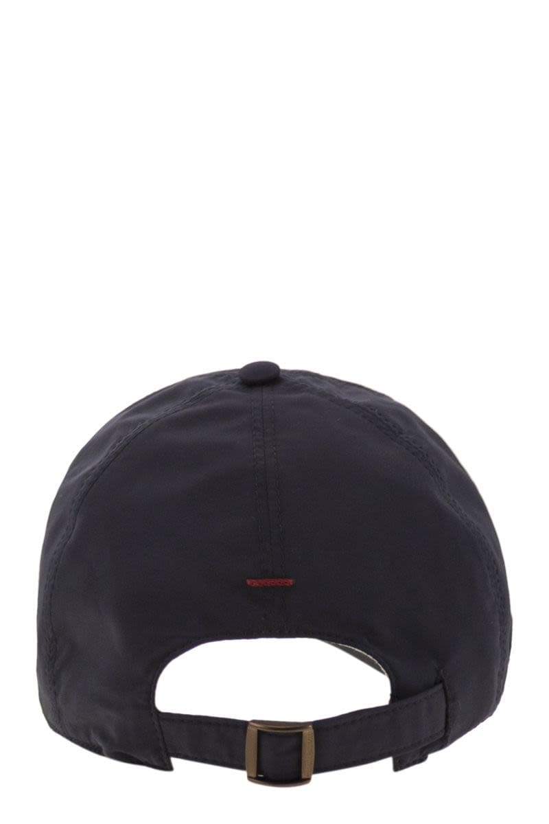 BRUNELLO CUCINELLI Water-Repellent Microfibre Baseball Cap with Embroidered Logo | Banlieue91