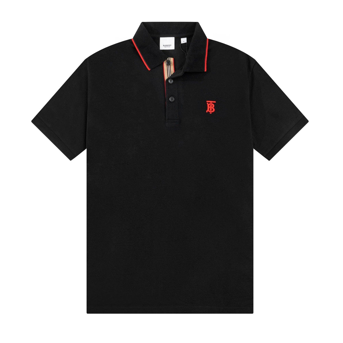 Burberry Black T-Shirt With Collar | Banlieue91