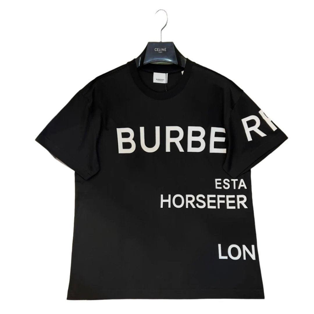 Burberry Black T-Shirt Without Collar | Banlieue91