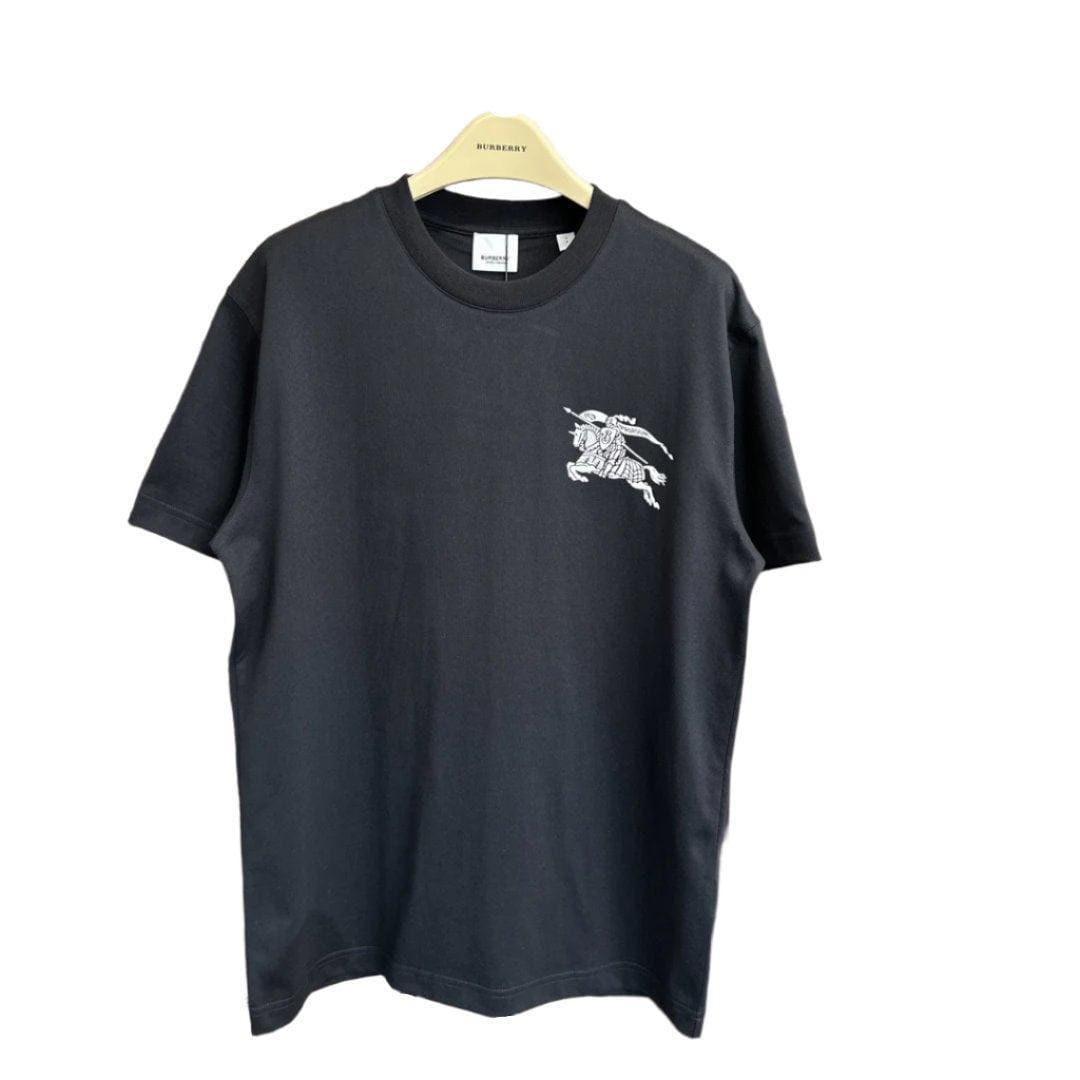 Burberry Black T-Shirt Without Collar | Banlieue91