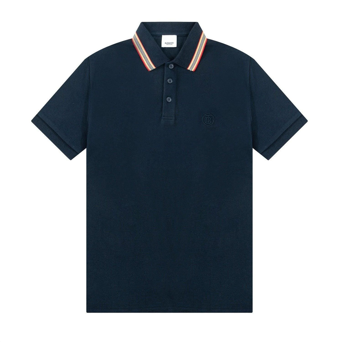 Burberry Blue T-Shirt With Collar | Banlieue91