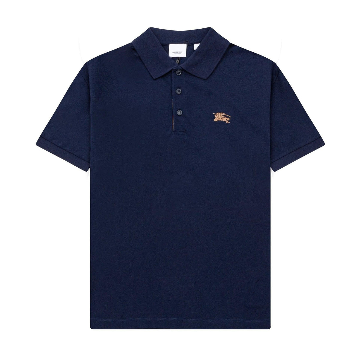 Burberry Blue T-Shirt With Collar | Banlieue91