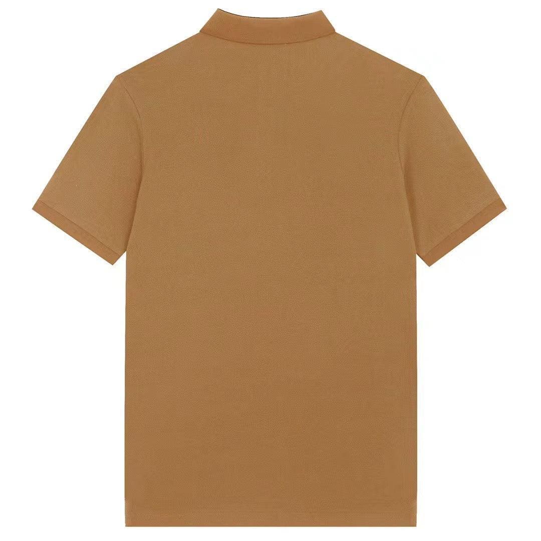 Burberry Brown T-Shirt With Collar | Banlieue91