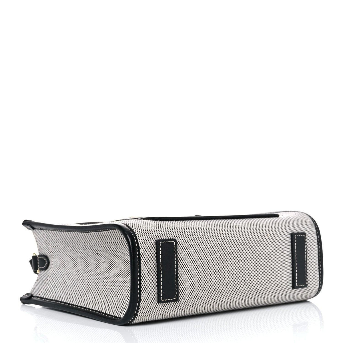 Burberry Canvas Smooth Calfskin Mini Two Tone Freya Tote | Banlieue91