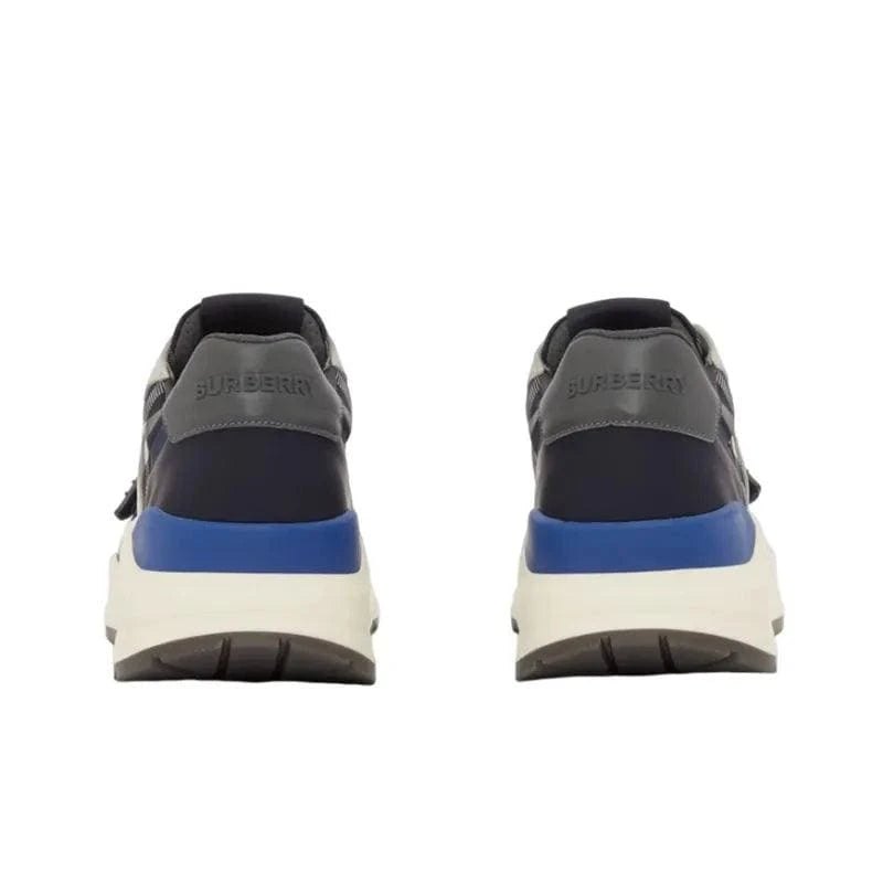 Burberry Check Sneakers 'Dark Charcoal Blue' | Banlieue91
