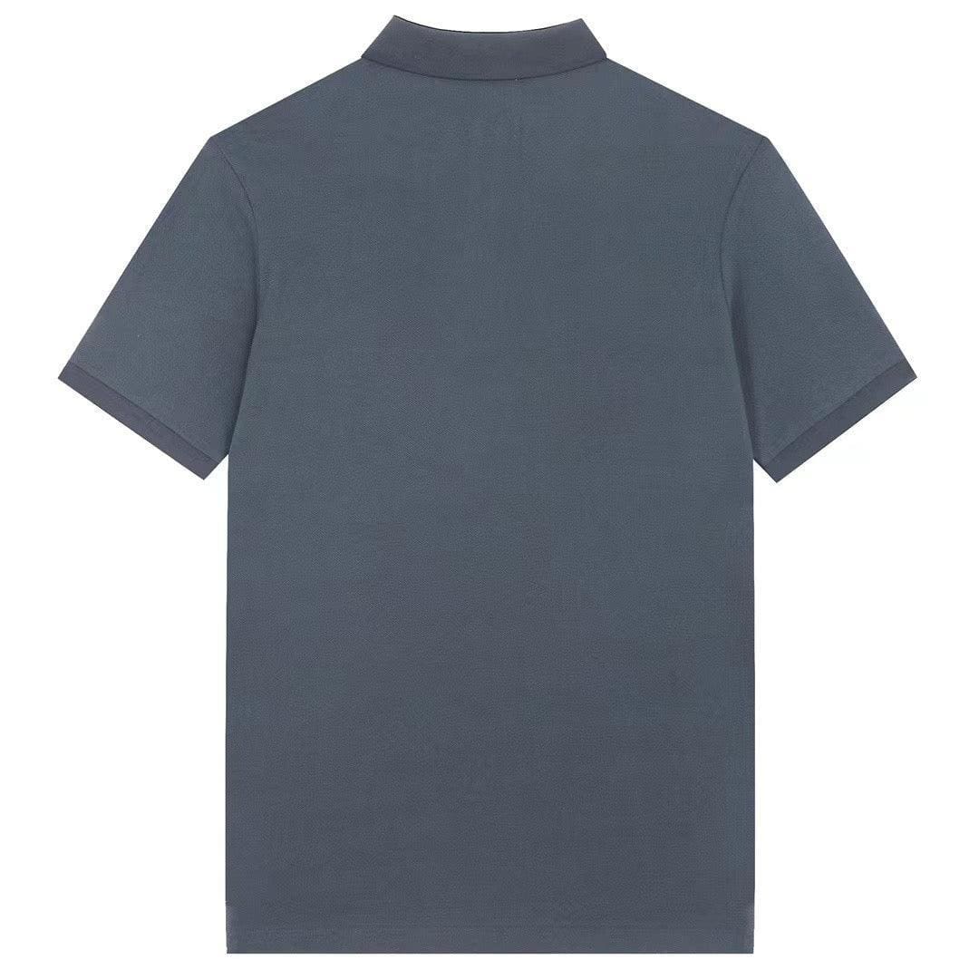 Burberry Dark Grey T-Shirt With Collar | Banlieue91