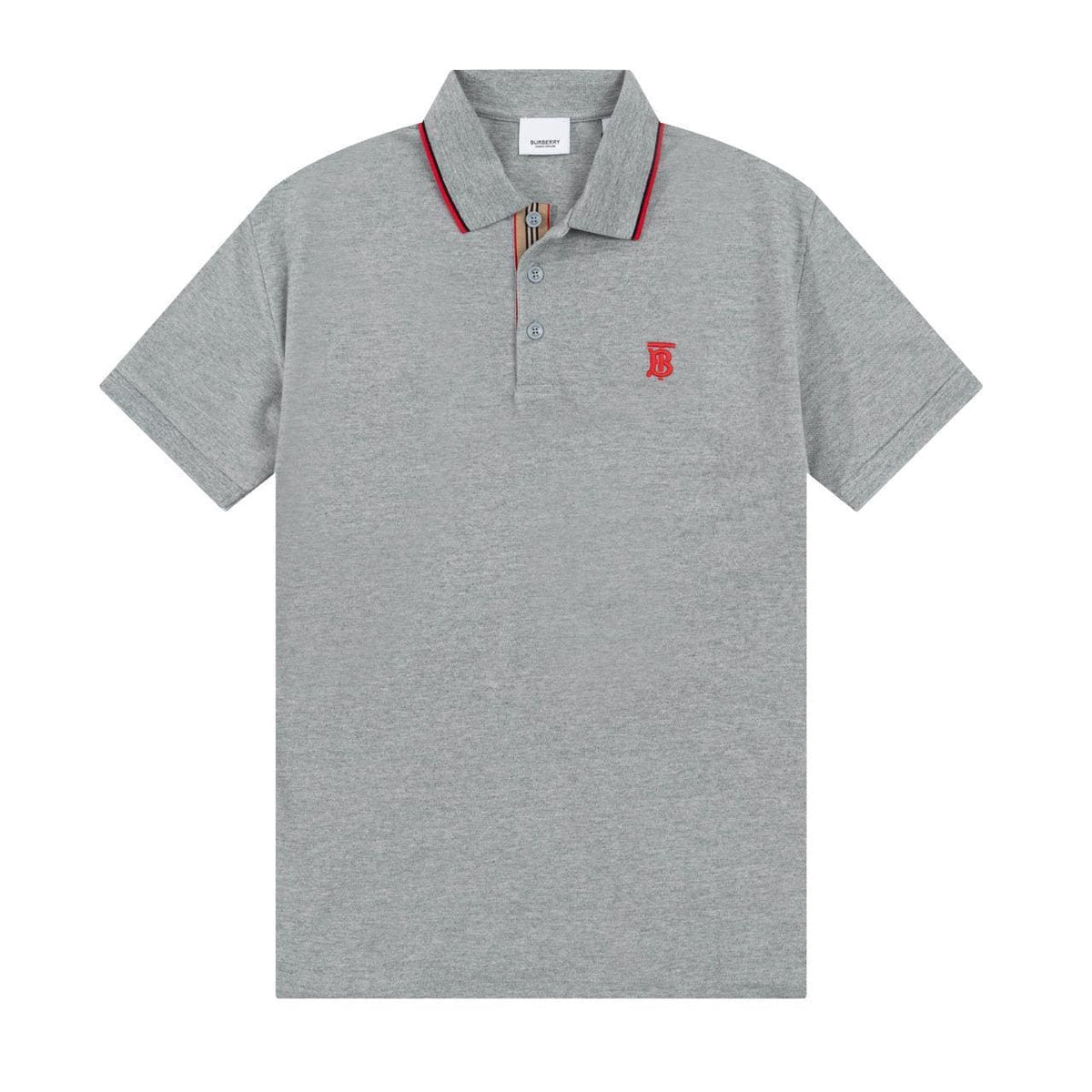 Burberry Grey T-Shirt With Collar | Banlieue91