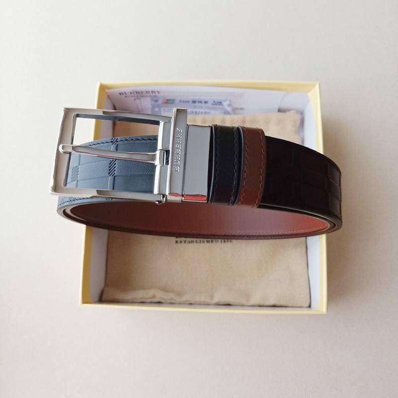 Burberry Leather Vintage Belt 'Black' | Banlieue91