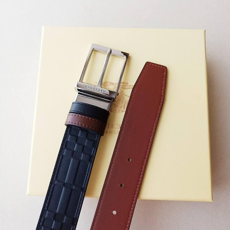 Burberry Leather Vintage Belt 'Black' | Banlieue91